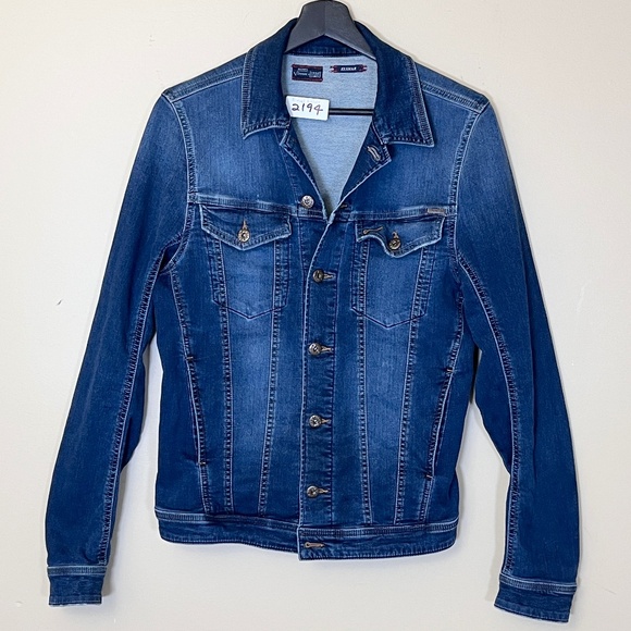 Diesel Other - Diesel Elshar JoggJeans Stretch Denim Jean Jacket - Men's Size M - Blue